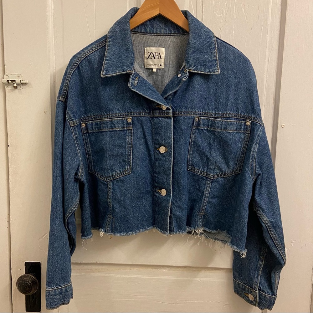 Zara Denim Jacket - Oversized